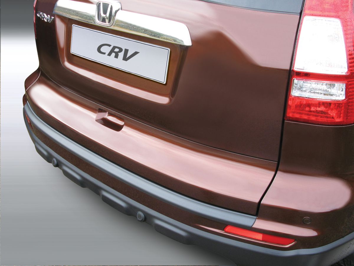 Накладка на задний бампер Honda CR-V III, рейстайл, 2009-2012