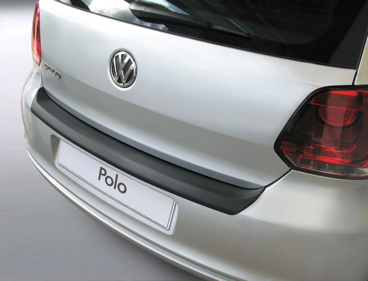 Накладка заднего бампера VW Polo MK V, 3/5-дв. хэтчбек, 2009-2014