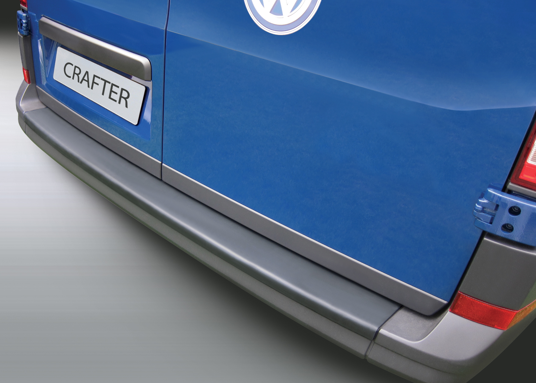 Накладка на задний бампер Volkswagen Crafter, 2017-н.в.