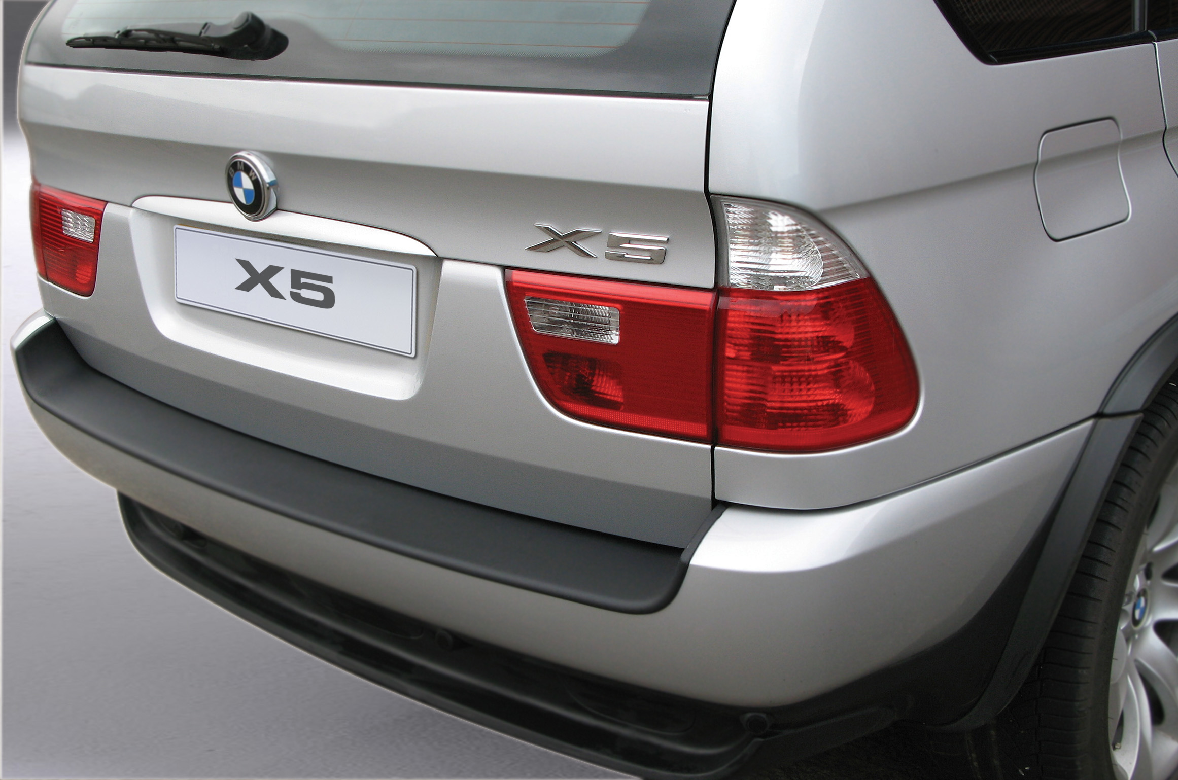 Накладка на задний бампер BMW X5, БМВ Х5, 1999-2006