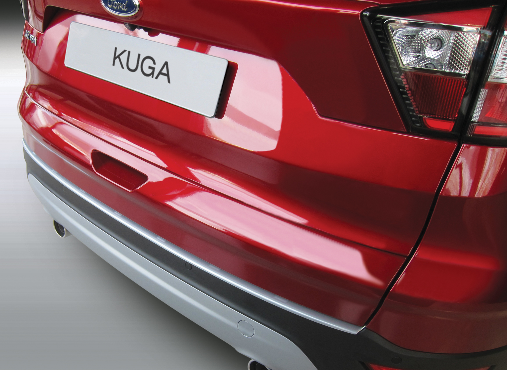 Накладка на задний бампер Ford Kuga 2, 2013-2017