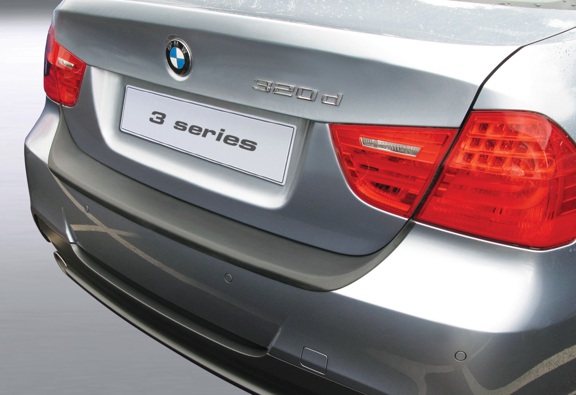 Накладка на задний бампер BMW 3 серии M Sport, 4-дв. седан, кузов E90, 2008-2012