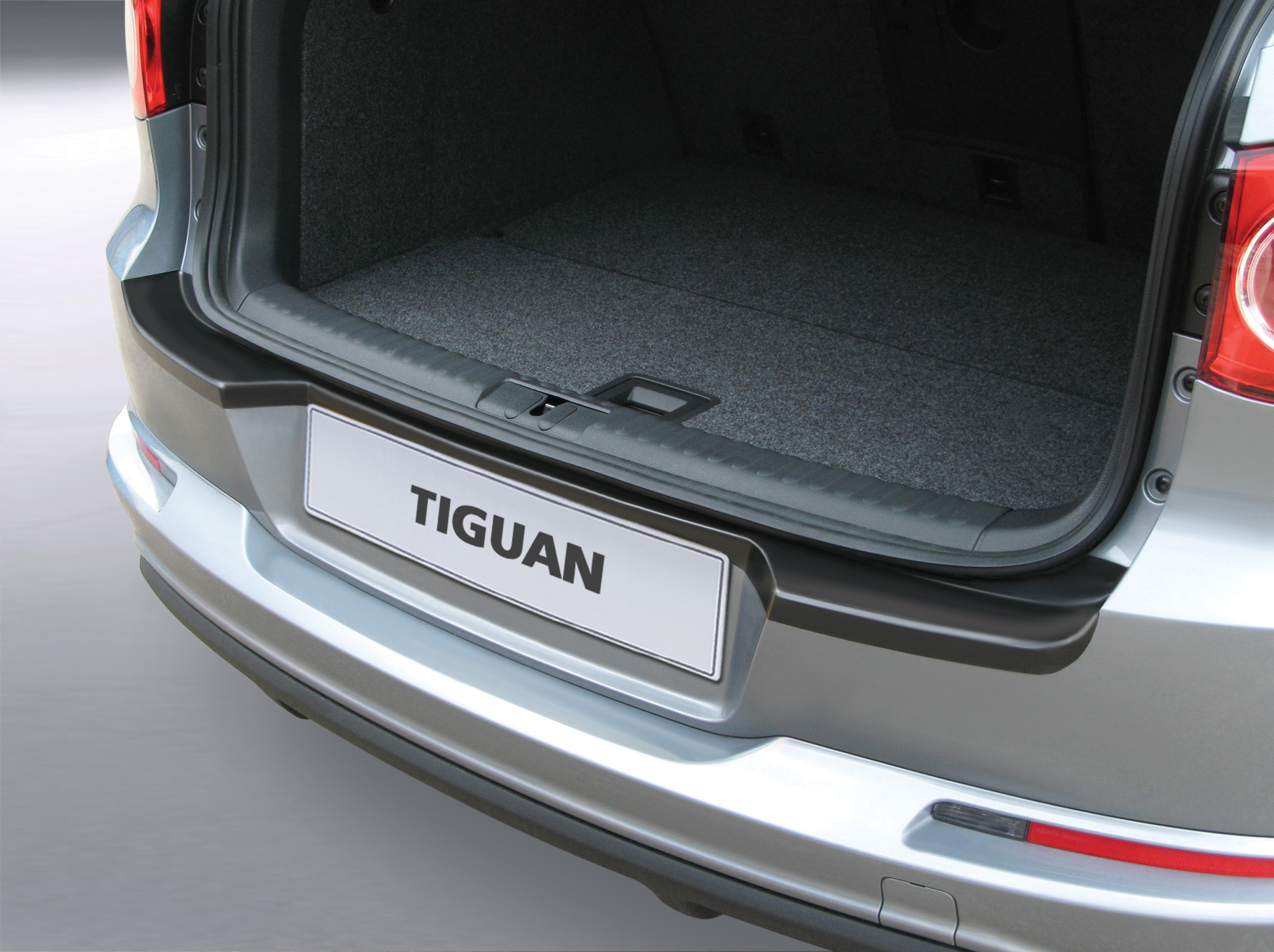 Накладка на задний бампер Volkswagen Tiguan 4X4, внедорожник, 2007-2016
