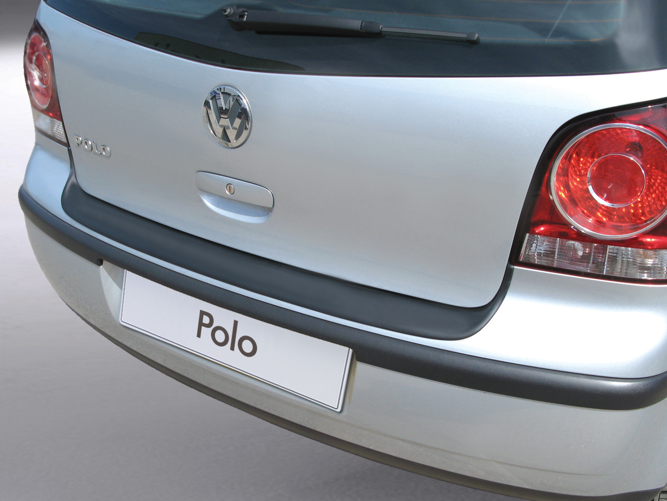 Накладка на задний бампер Volkswagen Polo MK IV, 3/5-дв. хэтчбек, 2003-2009
